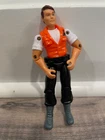 Vintage GI Joe - 1980's Figure 3.75" - Orange Vest Figure - Action Figure Toy