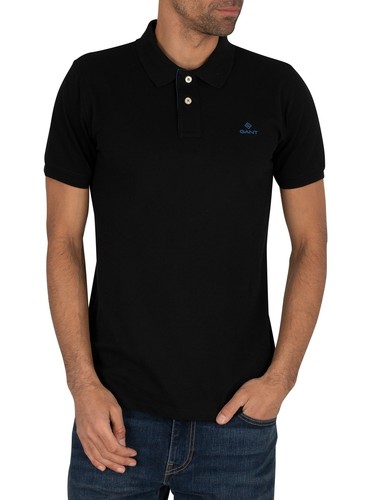 GANT Men's Contrast Collar Pique Rugger 