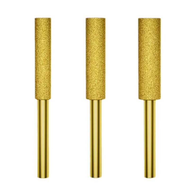 10pcs Chainsaw Sharpener Grinding Stones for Efficient Saw Blade Maintenance  