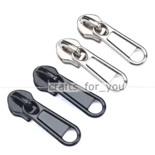 5Pcs Thick #3 #5 #8 #10 NYLON Coil Zipper Repair Zip PULLER Replacement Parts
