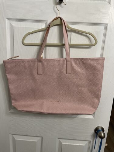 KATE SPADE Fragrances Large Tote Bag -blush Pink With Gold Handles Perfume Promo - Picture 1 of 6