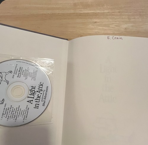 Light in the Attic Book and CD by Shel Silverstein (2001, Compact Disc) - Picture 3 of 4