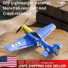 USA P51 Mustang 2.4G Radio RC Plane 4CH 6 Axi...