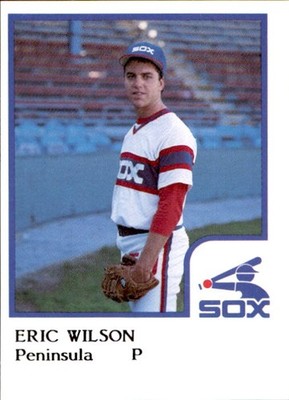 1986 Peninsula White Sox ProCards #27 Eric Wilson Flint Lennon Michigan MI Card