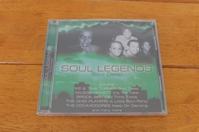 Soul Legends CD Soul Deep Compilation Ike & Tina Turner Wilson Pickett New