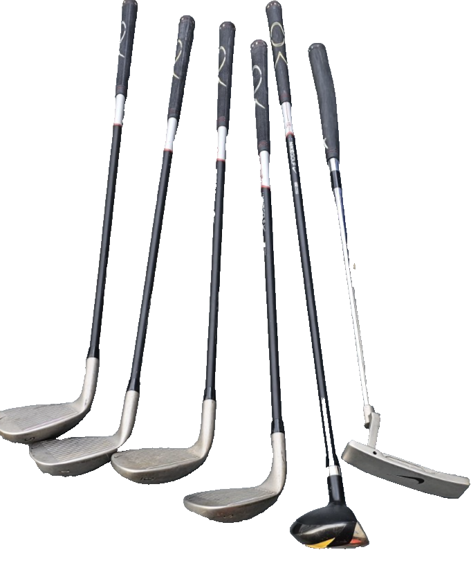 Nike Tiger Woods Junior Golf Clubs SQ 4/27* Degree , SW, VR Iron 5