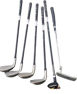 Nike Tiger Woods Junior Golf Clubs SQ 4/27* Degree , SW, VR Iron 5