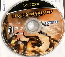 Jeu Xbox CIRCUS MAXIMUS CHARIOT WARS - Version Française Complète, Boîte, Notice - Très Bon état Rétro