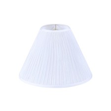 Ve 33196 Hardback Empire Transitional Spider Lamp Shade Mushroom Pleated White F