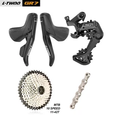 LTWOO GR7 1x10 Speed Gravel Bike Groupset Shifter Rear Derailleur Cassette Chain