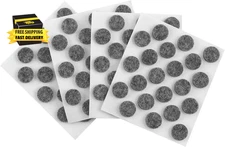 Softtouch Self-Stick Small round Felt Pads for Hard Surfaces – Protect Your Hard