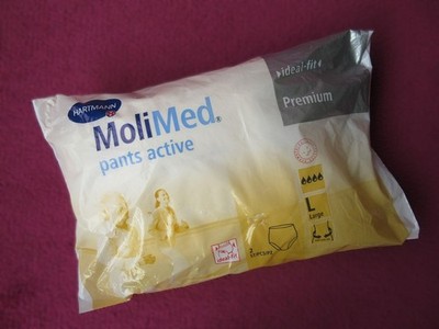 2er Pack MoliMed Pants Premium Inkontinenz Windelhose Gr L 100-125 cm Schutz