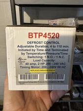 IRP BTP4520 Electromechanical Defrost Timer for Refrigeration Systems