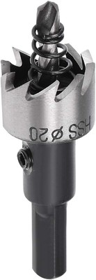 uxcell 20mm HSS Drill Bit Hole Saw Cutter for Metal Alloy Wood 