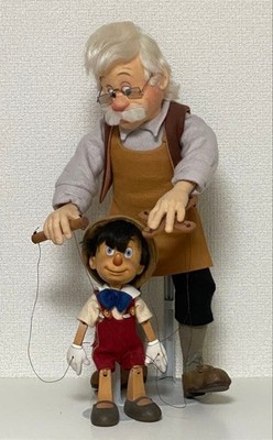 John Wright - Pinocchio and Geppetto Wooden Doll  (500/500)