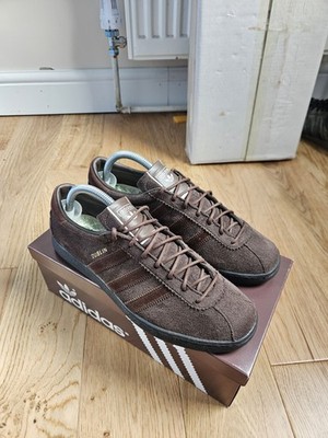 ADIDAS TABAK GRUEN ''DUBLIN'' DUNKELBRAUN GRÖSSE 8 CUSTOM ORIGINALS GX6941
