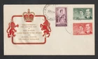 Australia 1954 FDC Cover Queen And Duke Royal Visit Set STURT ST VIC Postmark