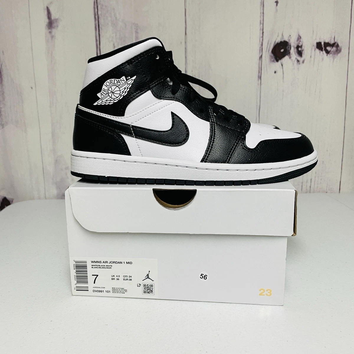 Jordan 1 Mid Panda W for sale | eBay