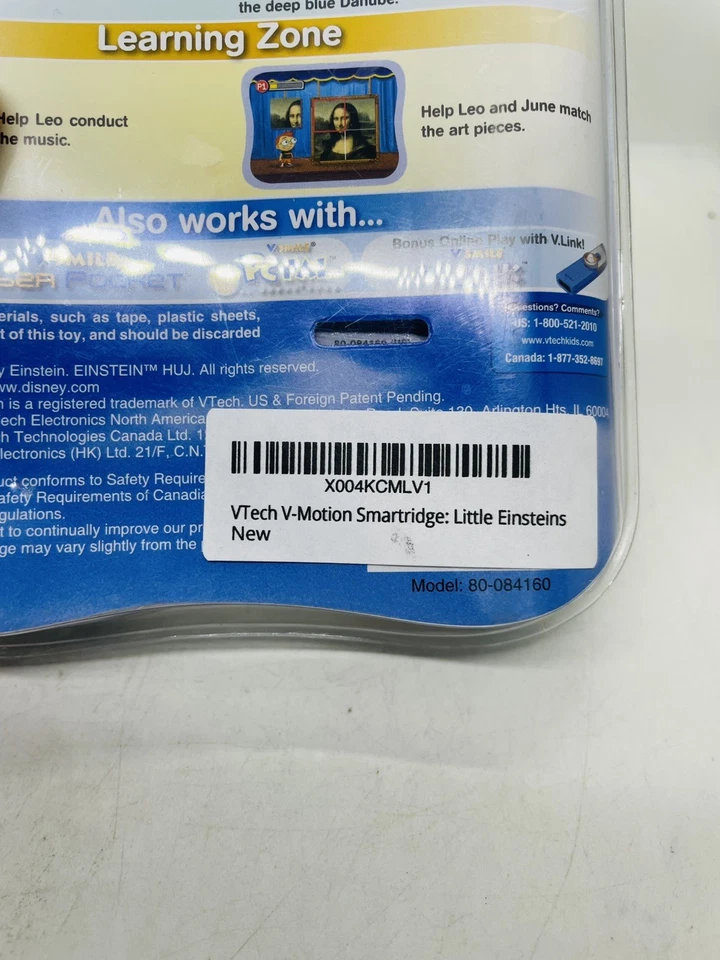 V TECH V SMILE V MOTION DISNEY LITTLE EINSTEINS Game - Image 4 of 4