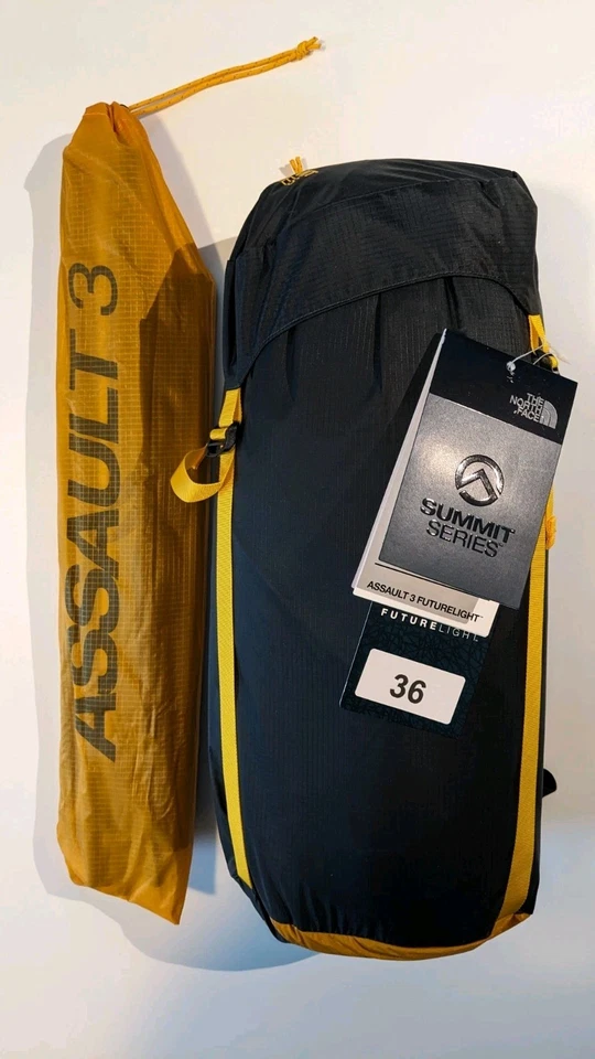 THE NORTH FACE Assault 3 FUTURELIGHT Tent Summit Gold 3+ Season NWT $900 Rtl - Image 4 of 4