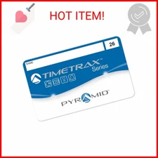 Pyramid Time Systems 41303 Swipe Cards 26-50 for TimeTrax TTEZ, TTEZEK, PSDLAUBK