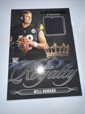 2025 ROOKIES & STARS WILL HOWARD ROOKIE ROYALTY RR-WHD PATCH CARD