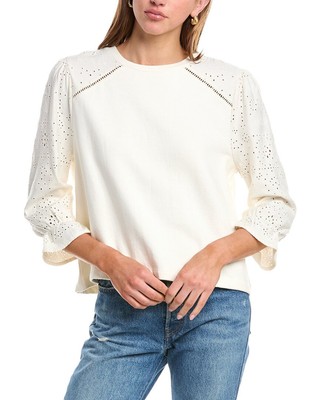 Ba&Sh Lucas Sweatshirt Women's Beige 1