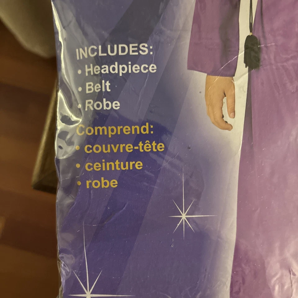 Disfraz de hombre sabio bíblico niño niño religioso Navidad pesebre mediano 8-10 Foto 2 de 4