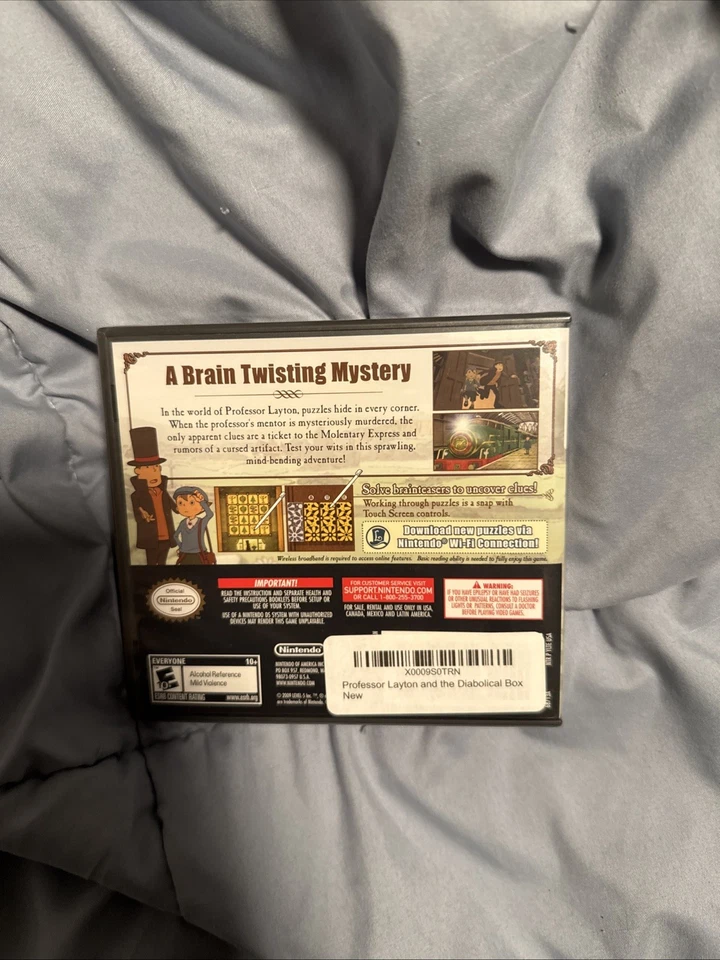 Professor Layton and the Diabolical Box (Nintendo DS, 2009) - Image 2 of 3