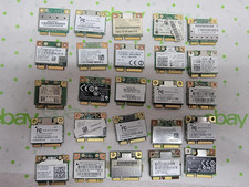 LOT OF 25 GENUINE ASSORTED Laptop WiFi Wireless Card HP DELL LENOVO MAC  MORE