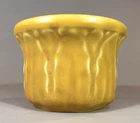 Rookwood Arts & Crafts Matte Glaze Straw Yellow Acanthus Leaf Cabinet Vase 1921