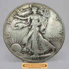 1946 Walking Liberty Half Dollar, 90% Silver - #C59306NQ