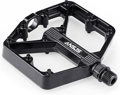 Fahrradpedale 9/16 Zoll   MTB Flat Pedale Schwarz, rutschfeste Mountainbike Peda