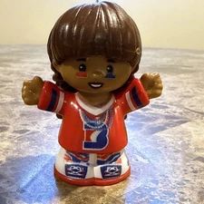 Fisher Price Little People Collector Buffalo Bills Mafia Fan Girl Figure
