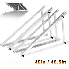 Adjustable Solar Panel Mounting Brackets Kit System 46.5in 2 Sets PV Bracket RV