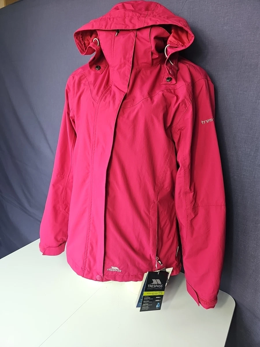 Trespass Womens Faithful TP75 Windproof Padded Jacket Coat - View #11
