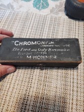Vintage HOHNER The Chromonica 260 Chromatic Harmonica Key C with original Case
