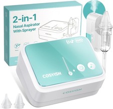 Nasal Aspirator for Baby Hospital-Grade 78 kPa Electric Baby Nasal Aspirator for