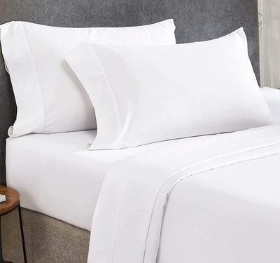 100% Egyptian Cotton Full XL Sheet Set, 600 TC, Deep & Cool