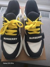 Burberry Ramsey Beige Trainers Archive Collection, Sise 5 (38).