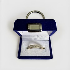 0.50ct Diamond Baguette Channel Set Eternity Ring Size R 18ct Yellow Gold