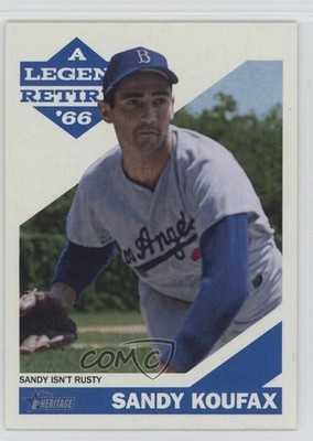2015 Topps Heritage A Legend Retires Sandy Koufax #SK-5 HOF g5e
