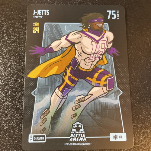 Bo Jackson Battle Arena J-Jetts Justin Jefferson Ice N24 Paper S-30🔥🔥