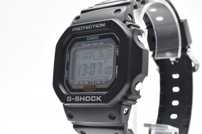 Casio G-Shock G-5600E Solar Digital Men's Watch Black Square Face