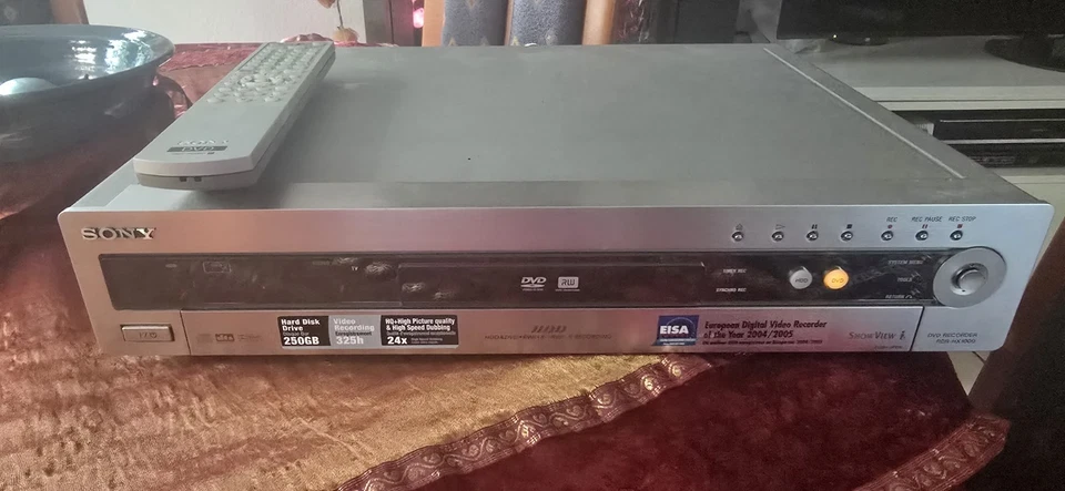 Sony RDR-HX 1000 - DVD/HDD Recorder - Festplattenrecorder - 250 GB