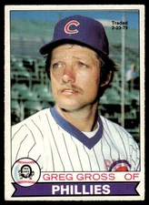 1976 O-Pee-Chee Greg Gross Philadelphia Phillies #302