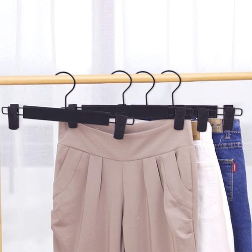 Adjustable Clothes Pants Hangers, Holders with 360 ° Swivel Hooks 10-60Pcs - Picture 9 of 9