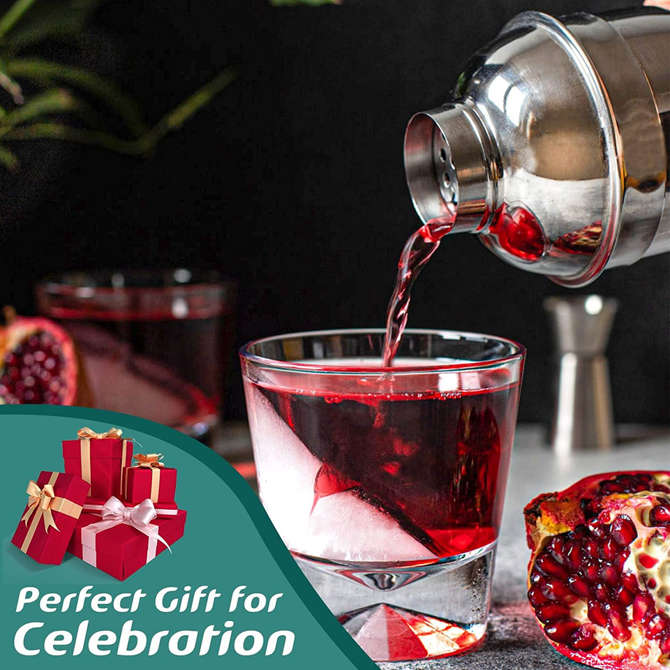 Cocktail Shaker Set, Mixology Bartender Kit 10Piece Bar Tool Set with