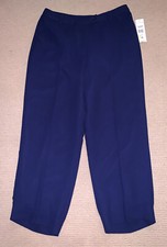 NWT New Women  s Evan Picone Blue Dress Pants Size 12