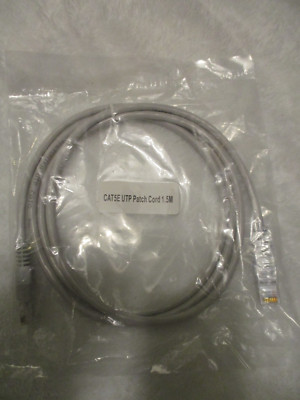 CAT5E UTP PATCH CORD 1.5M  New!   Sealed Package!    FREE SHIPPING!